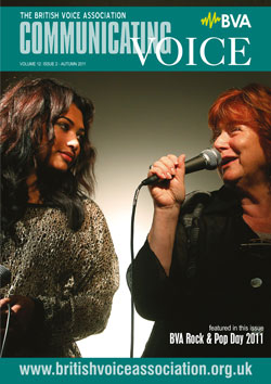 Communicating Voice Autumn 2011 cover