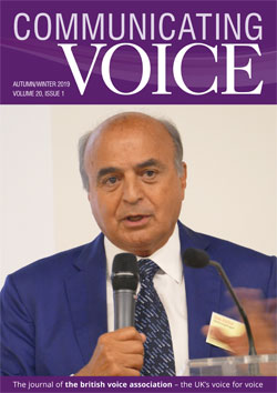 Communicating Voice - Autumn/Winter 2019 cover