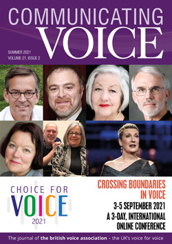 Communicating Voice Summer 2021 cover