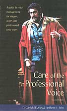 Care of the Professional Voice - jacket